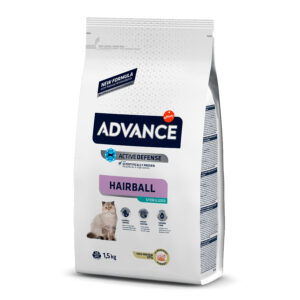 Affinity Advance Sterilized Hairball Pavo y Cebada pienso para gatos