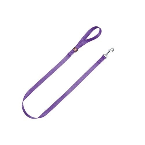 Arppe basic correa de nylon púrpura para perros