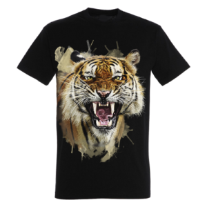 Camiseta Tiger Attitude color Negro