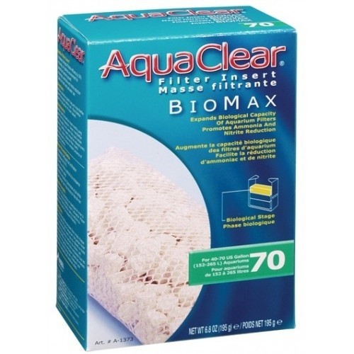 Carbón Aquaclear Biomax 70 para acuarios