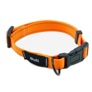 Collar de nylon Fluor para perros color Naranja