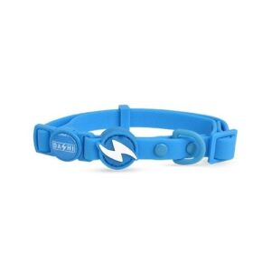 Dashi color flex collar de TPU azul para gatos