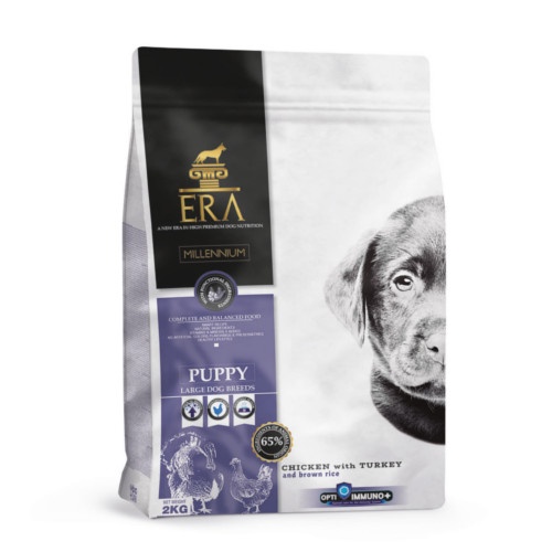 Era Puppy Large Pollo y Pavo pienso para perros