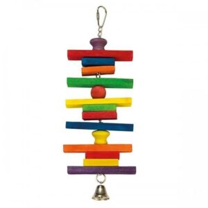Maderas de colores y campana color Multicolor