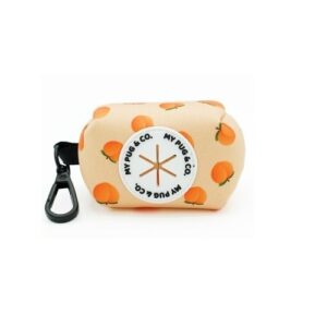 My Pug & Co Life's a pech porta bolsas naranja