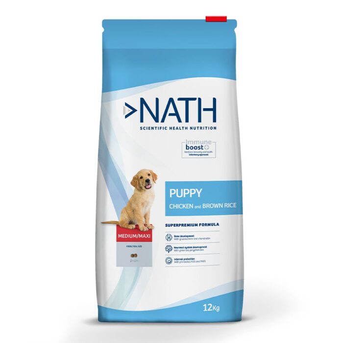 Nath Puppy Medium Maxi Pollo pienso para perros