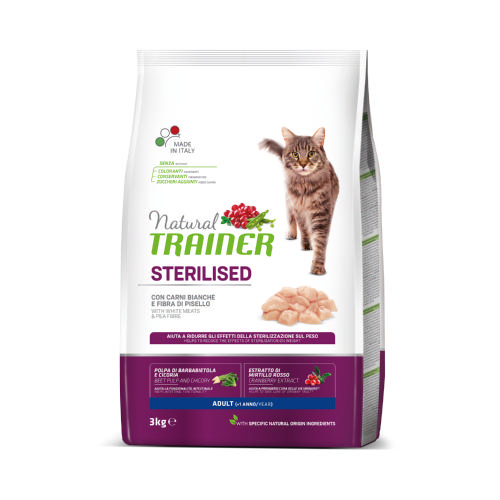 Natural Trainer Sterilised pienso para gatos