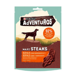 Purina Adventuros Filetes Maxi de Búfalo para perros