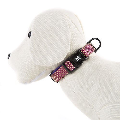 TK-Pet Neo Design Collar de Nylon Morado para perros