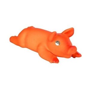 Trixie cerdo de látex color Naranja
