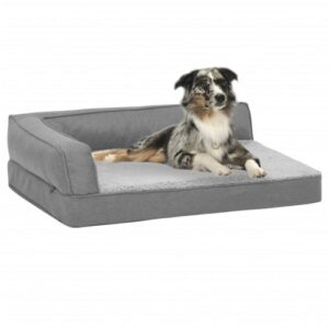 Vidaxl colchón - sofá gris para perro